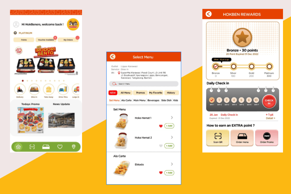 HokBen Mobile and Website Company